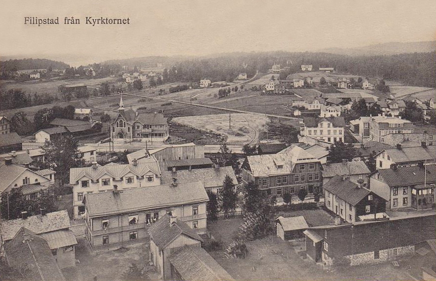 Filipstad från Kyrktornet