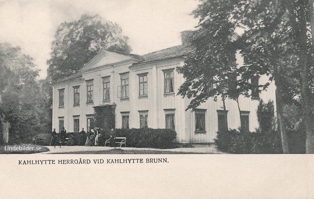 Kahlhytte herrgård vid Kahlhytte Brunn