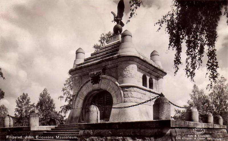 Filipstad, John Ericssons Mausoleum