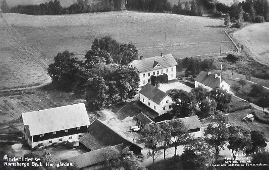 Ramsbergs Bruk, Herrgården