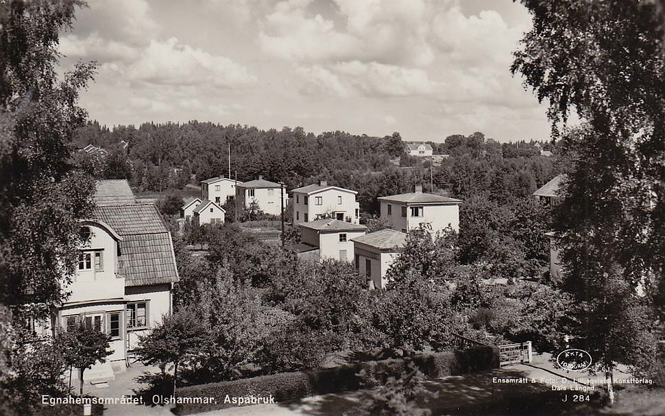 Askersund, Egnahemsområdet, Olshammar Aspabruk