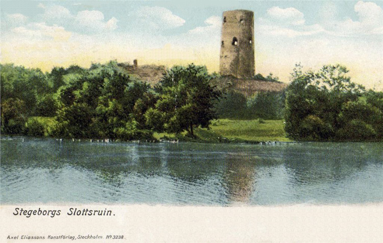 Stegeborg Slottsruin 1903