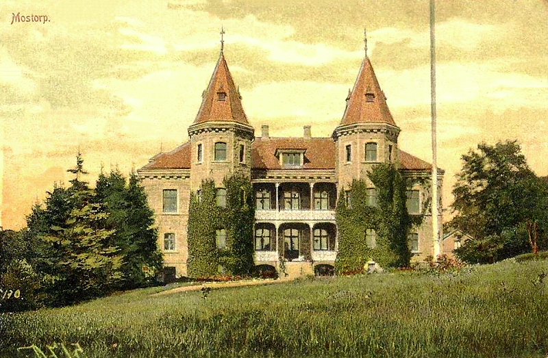 Mostorp Slott 1906