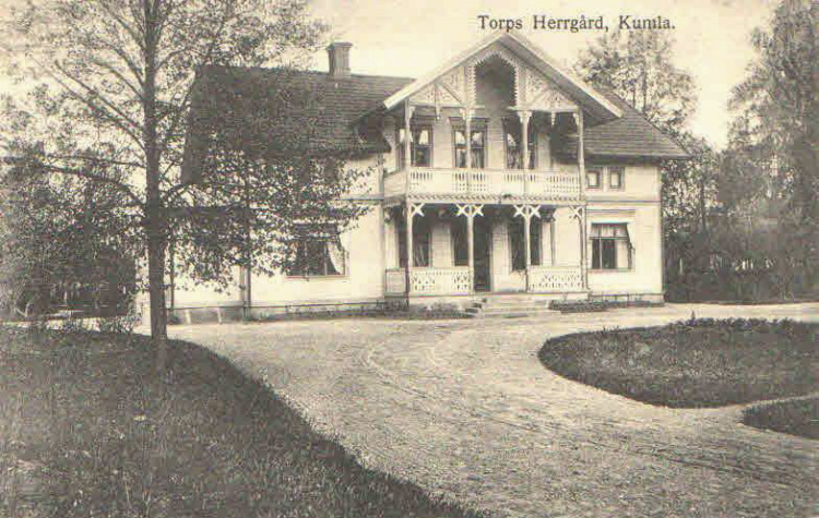 Kumla Torps herrgård 1900