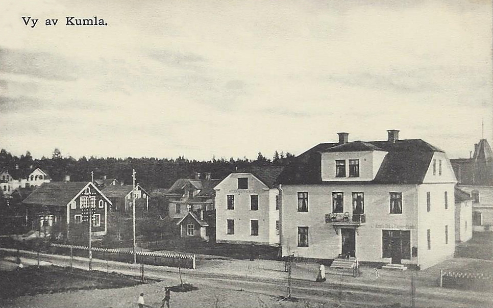 Vy av Kumla 1911