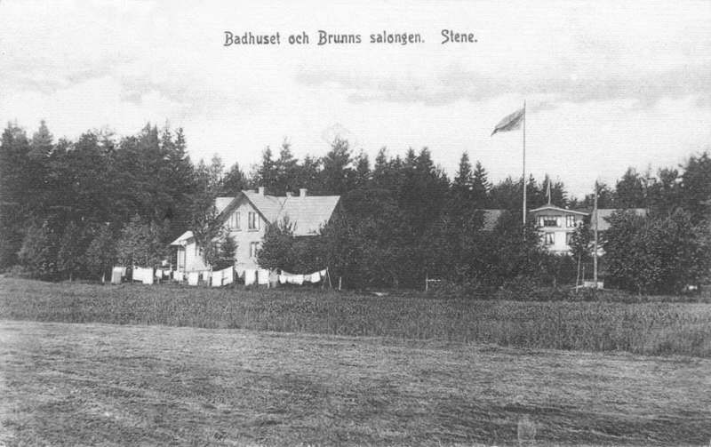 Kumla Badhuset och Brunns Salongen, Stene