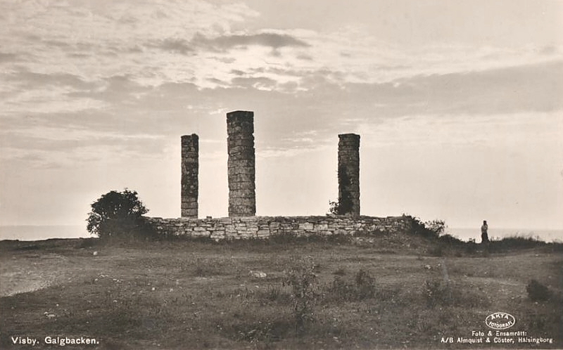 Gotland, Visby  Galgbacken