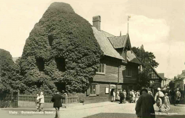 Gotland, Visby Burmeisterska Huset  1931