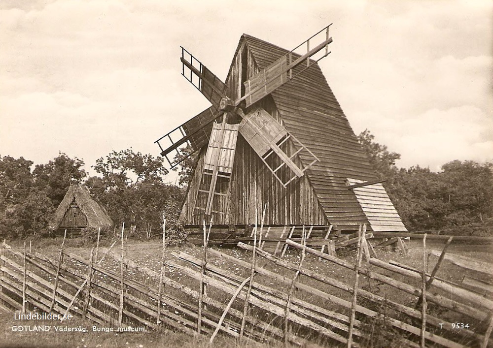 Gotland, Vädersåg, Bunge Museum 1956