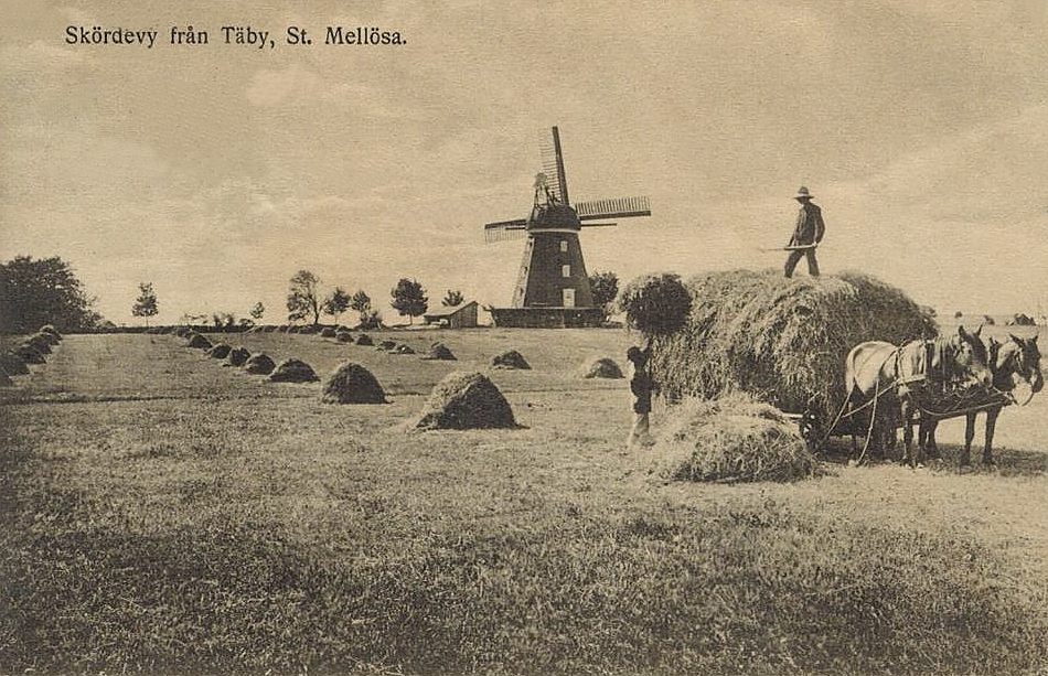 Örebro, Skördevy från Täby, Stora Mellösa