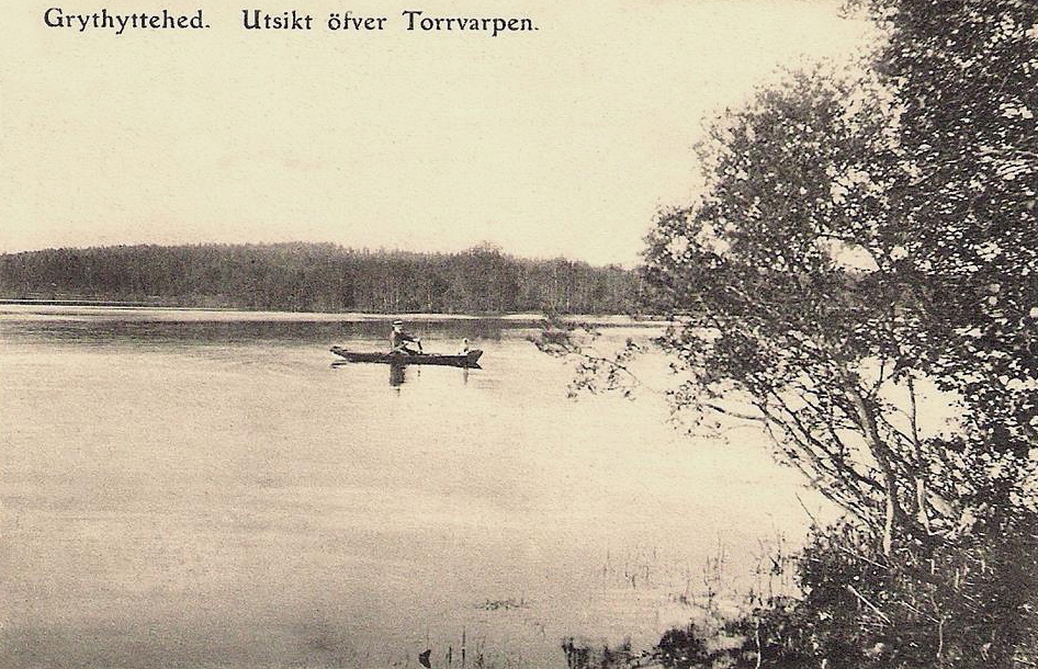 Hällefors, Grythyttan, Grythyttehed, Utsikt öfver Torrvarpen1904