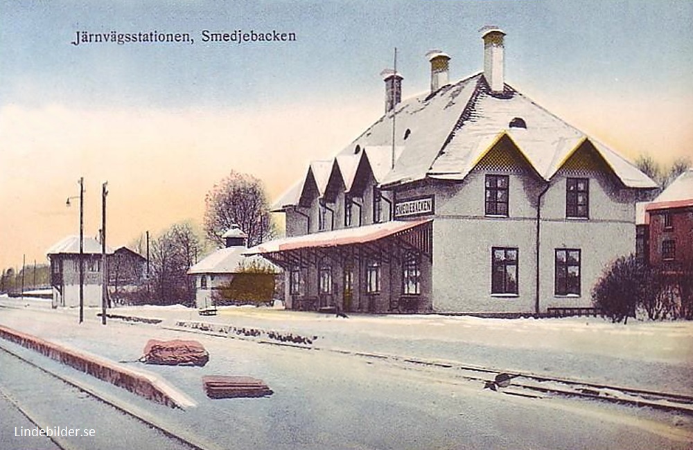 Järnvägsstationen, Smedjebacken