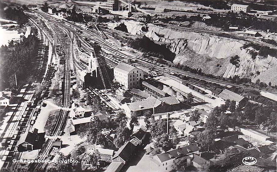 Ludvika, Grängesberg, Flygfoto