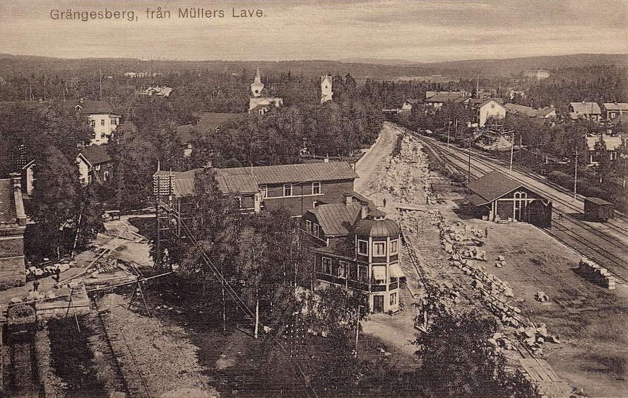 Ludvika. Grängesbergs, från Mullers Lave