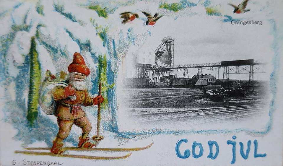 Ludvika, Grängesberg God Jul 1916