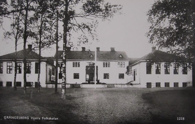 Ludvika, Grängesberg Västra Folkskolan