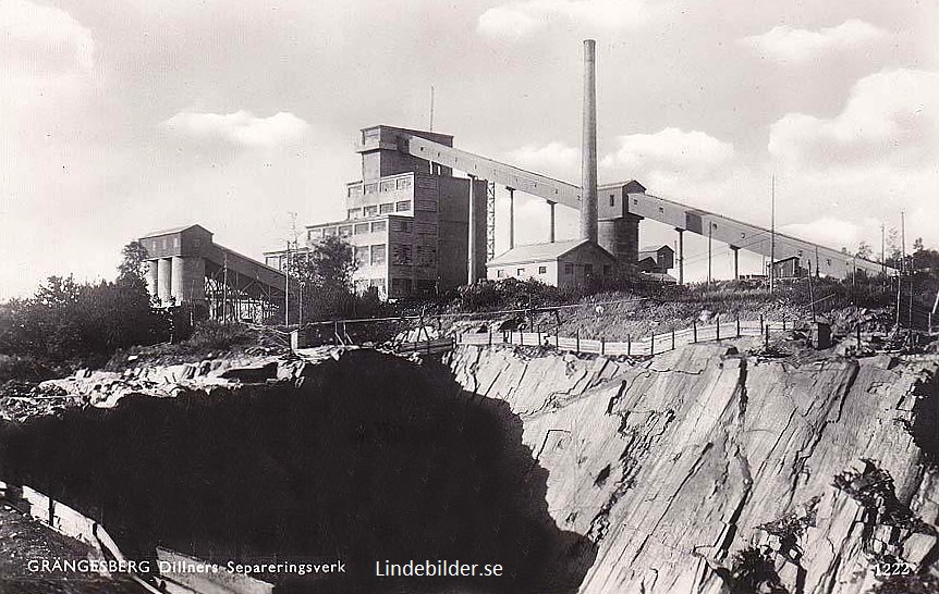 Ludvika, Grängesberg Dillners Separeringsverk