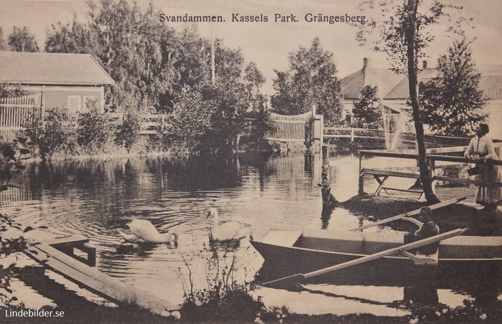 Svandammen. Kassels Park. Grängesberg