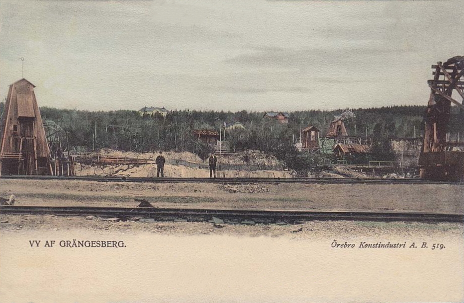 Ludvika, Vy af Grängesberg 1903