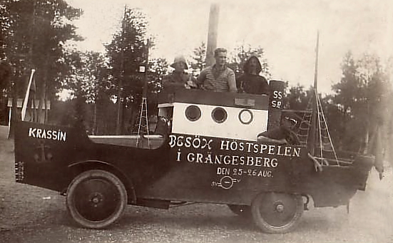 Grängesberg, Besök Höstspelen 1925