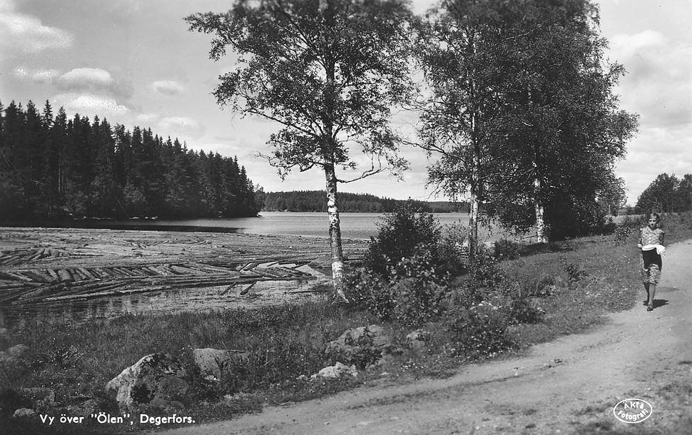 Degerfors, Vy över Ölen