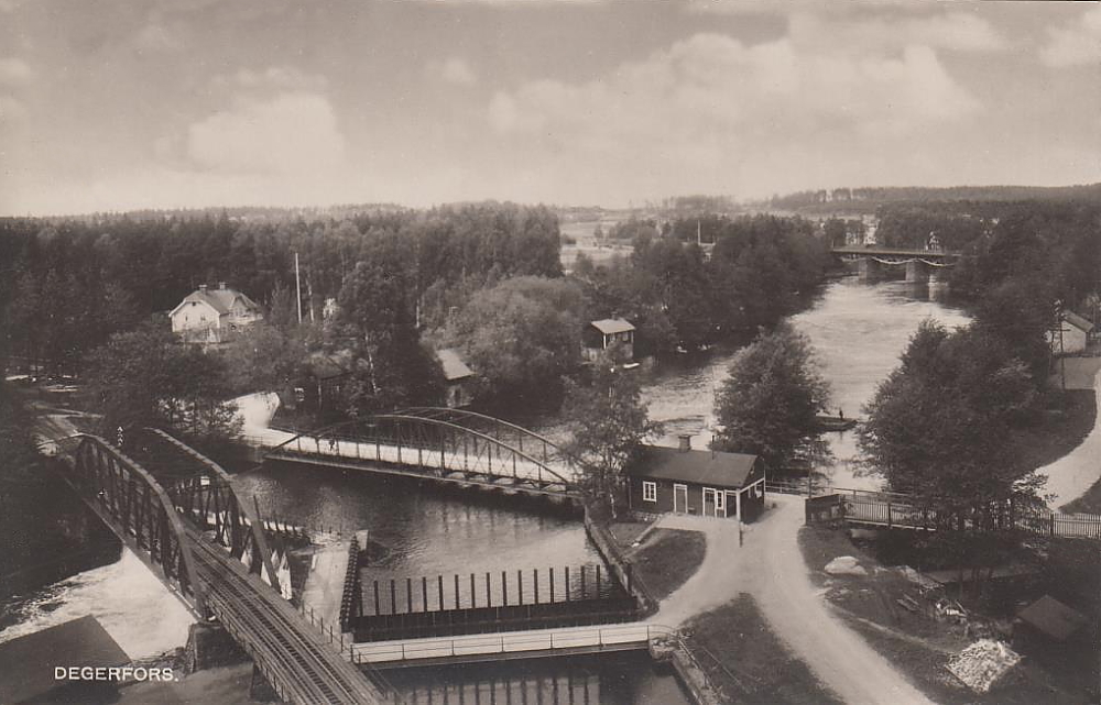 Degerfors, Broarna 1934