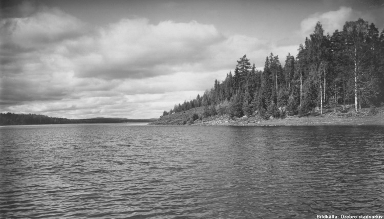 Kopparberg, Stjärnfors Sjön Ljusnarn 1930