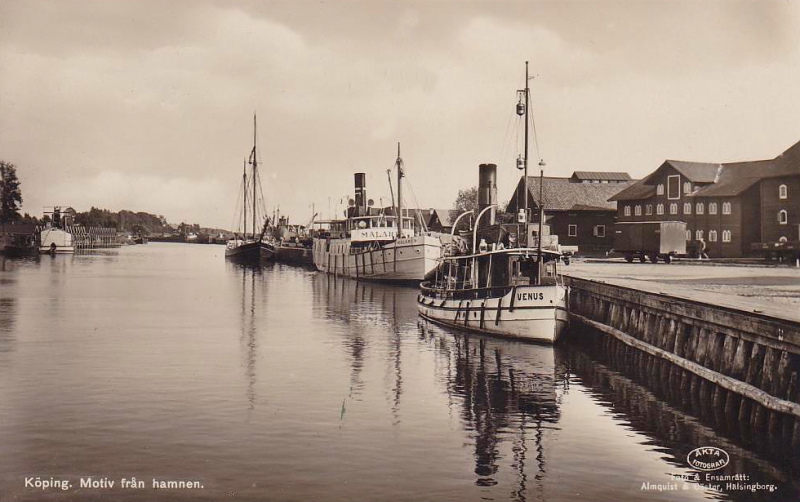 Köping, Motiv från Hamnen1935