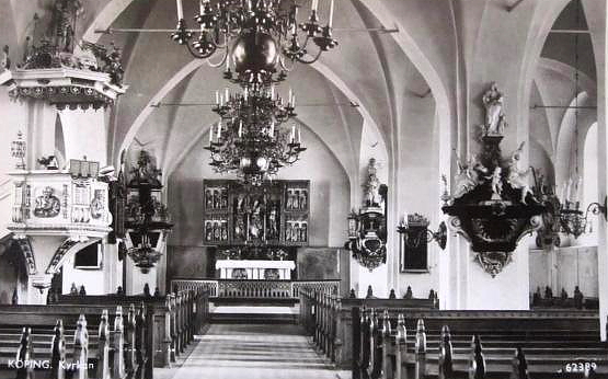 Köping Kyrkan, Interiör