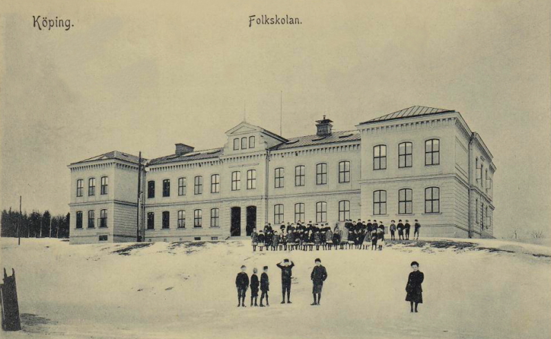 Köping Folkskolan 1908