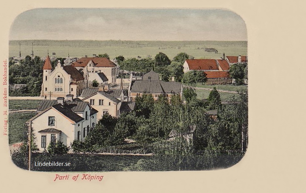 Parti af Köping 1902