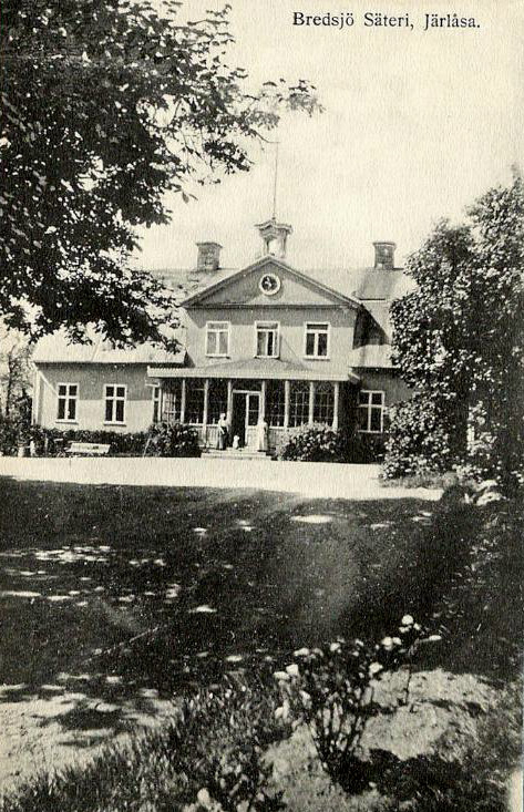 Bredsjö Säteri Järlåsa 1912