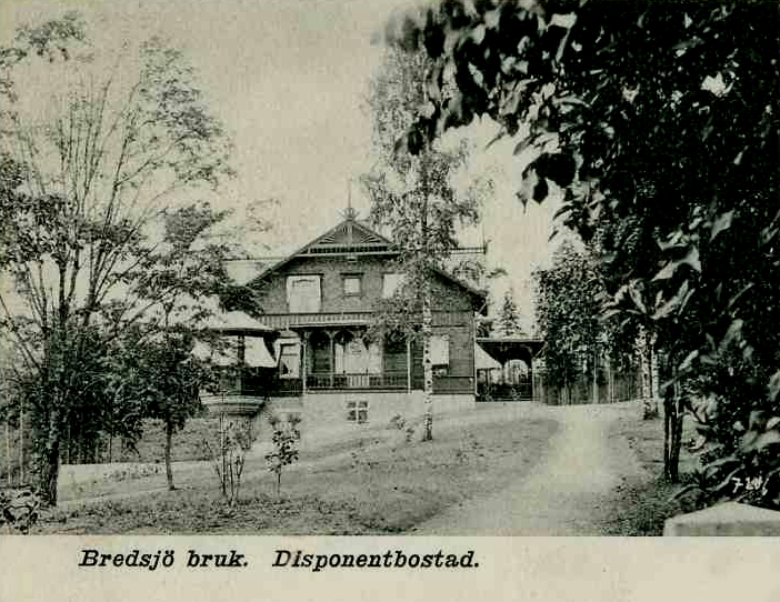 Hällefors, Bredsjö Bruk, Disponentbostad