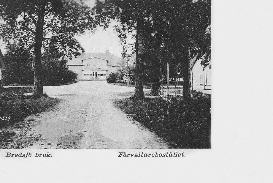Hällefors, Bredsjö Bruk, Förvaltarebostället