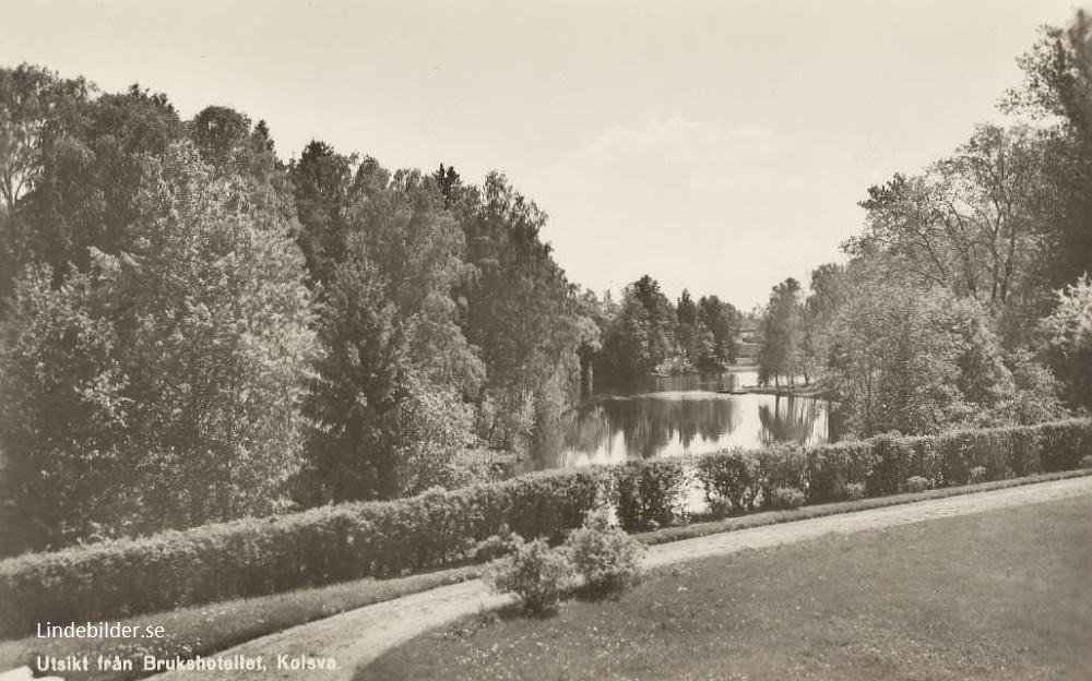 Köping, Utsitk från Brukshotellet, Kolsva