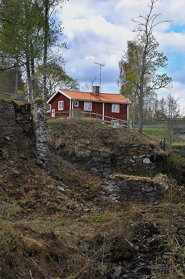 Huset mitt i byn