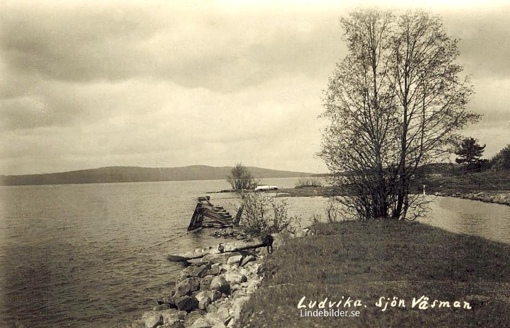 Ludvika. Sjön Väsman