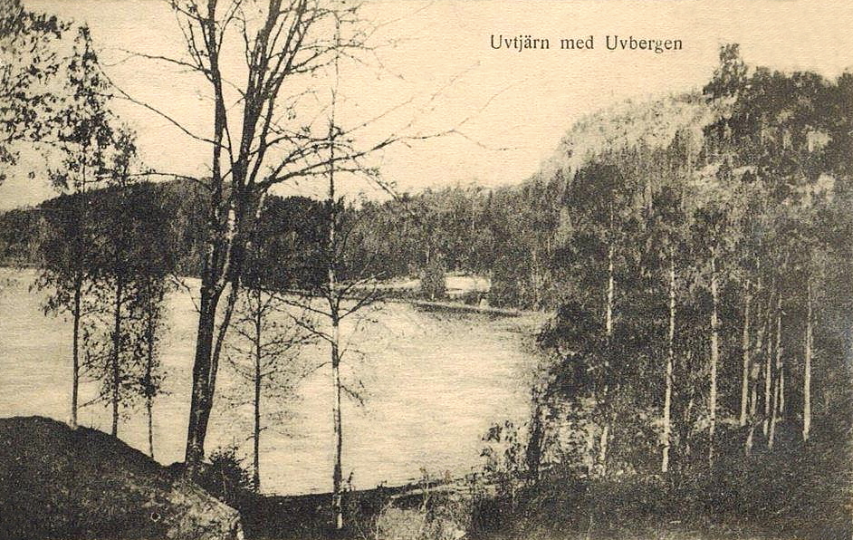 Ludvika, Uvtjärn med Uvbergen