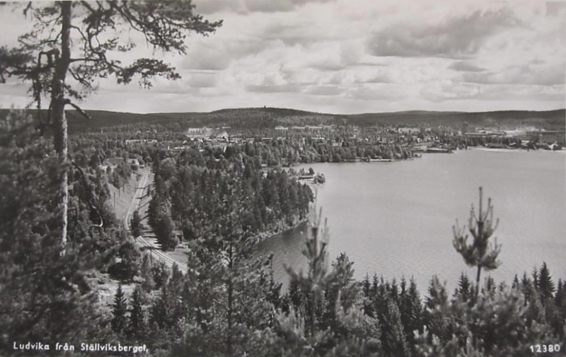 Ludvika från Ställviksberget