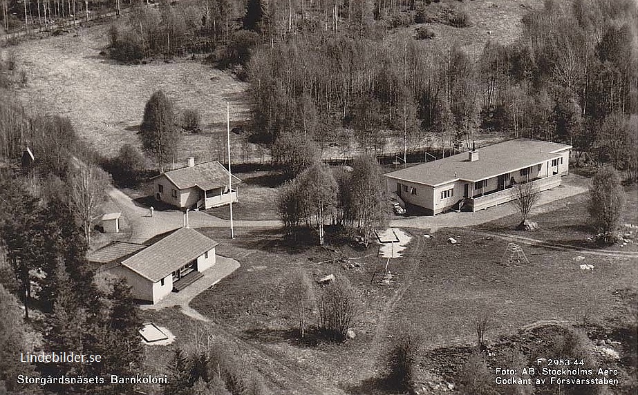 Ludvika. Storgårdsnäsets Barnkoloni