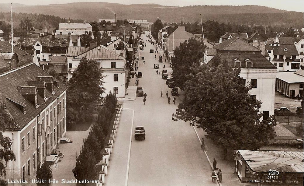 Ludvika, Utsikt från Stadshustornet