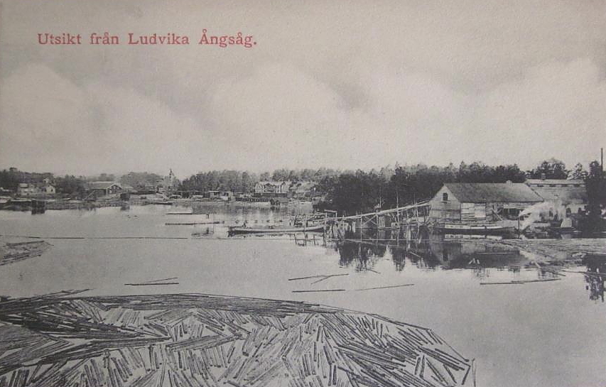 Utsikt från Ludvika Ångsåg