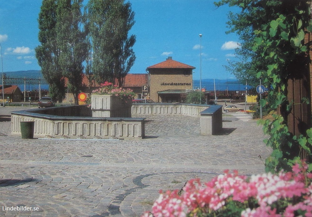 Ludvika. Järnvägsstation