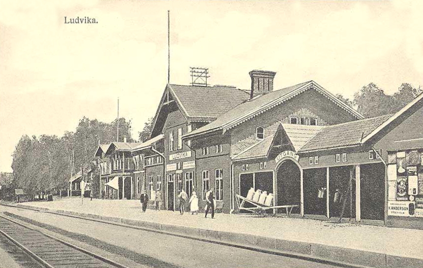 Parti av Ludvika 1925