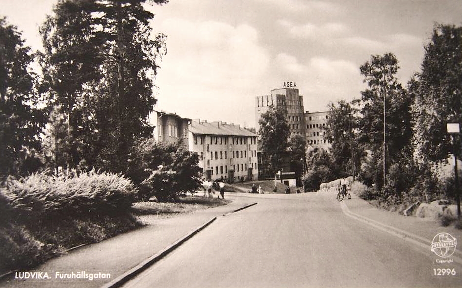 Ludvika Furuhällsgatan 1960