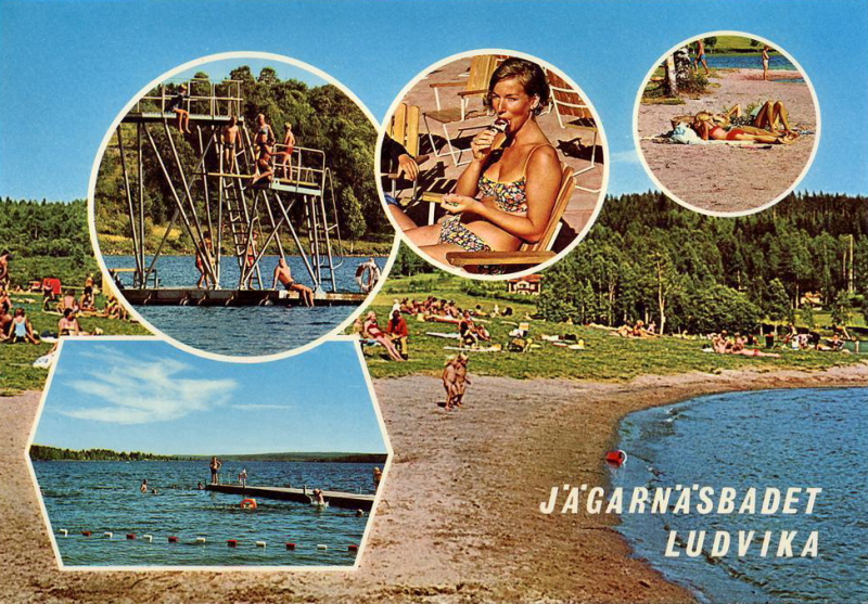 Ludvika, Jägarnäsbadet