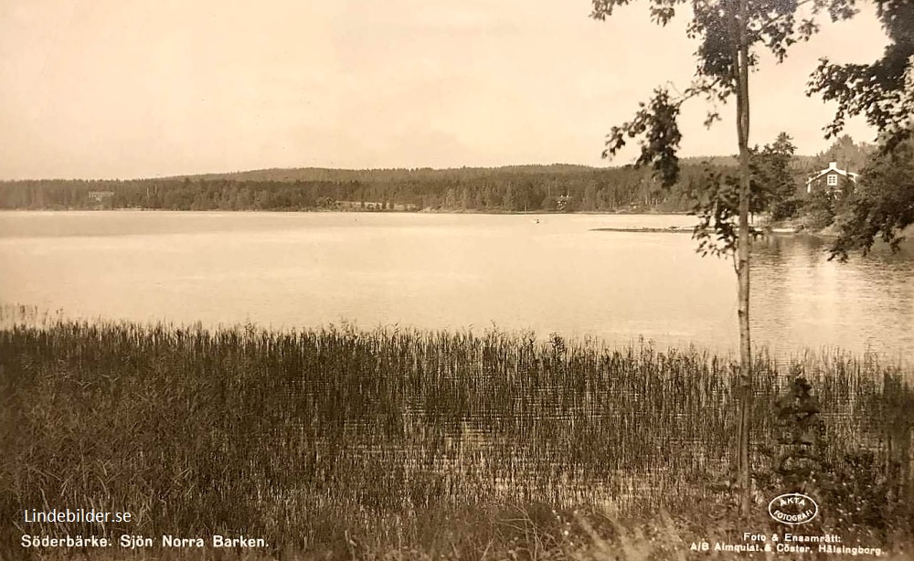 Söderbärke. Sjön Norra Barken