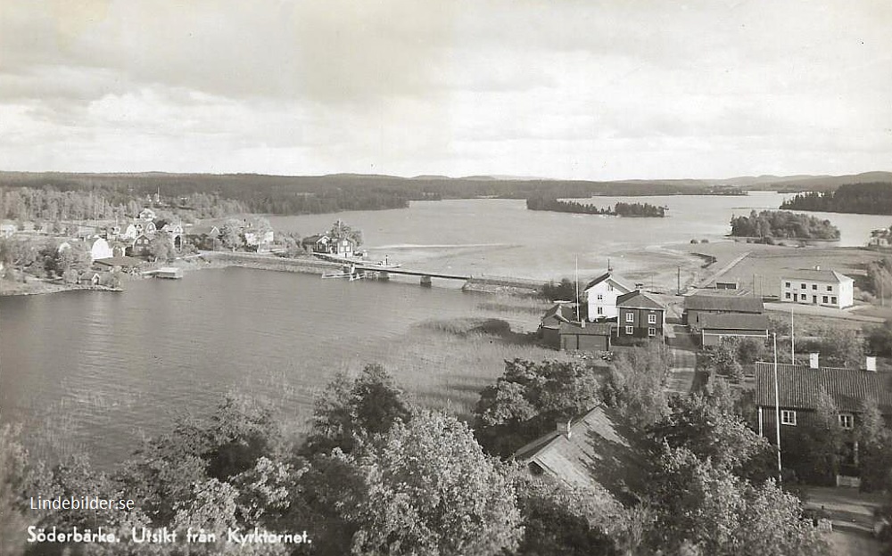 Söderbärke, Utsikt från Kyrktornet