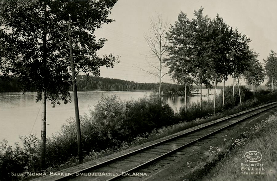 Smedjebacken, Sjön Norra Barken, Dalarna