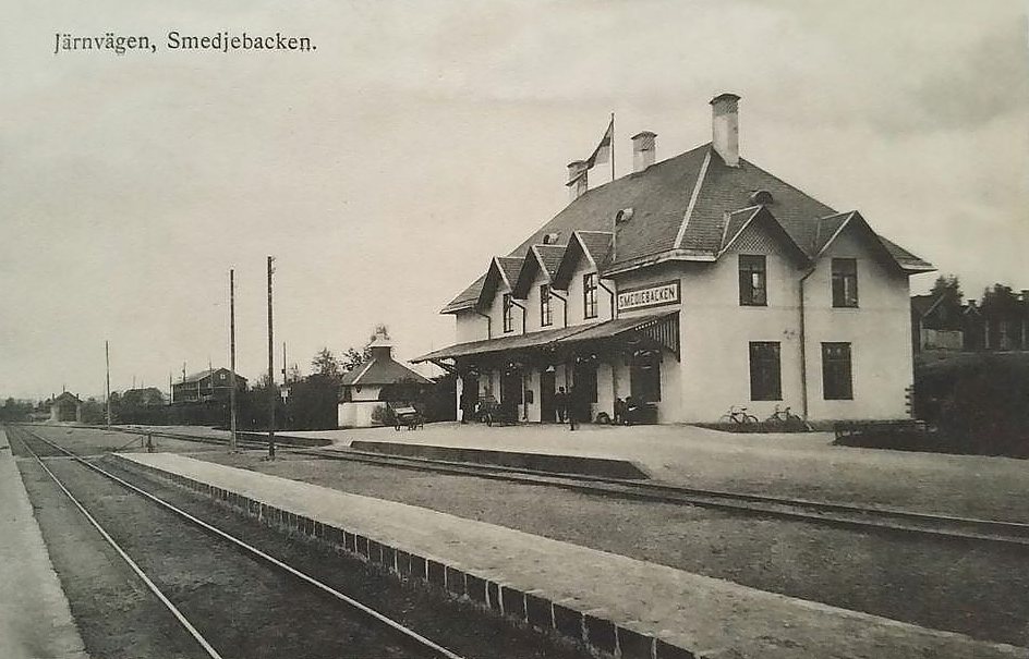 Smedjebacken Järnvägen 1933